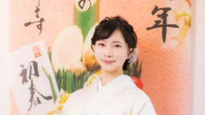 着物　女性　正月